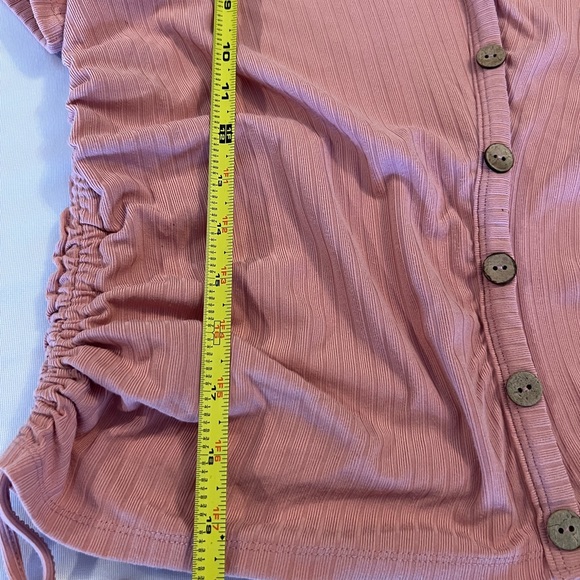 3 NEW Womens Shirts No Boundaries XXL XL Pink Brown Red Plus Size Juniors Tops - Picture 8 of 11